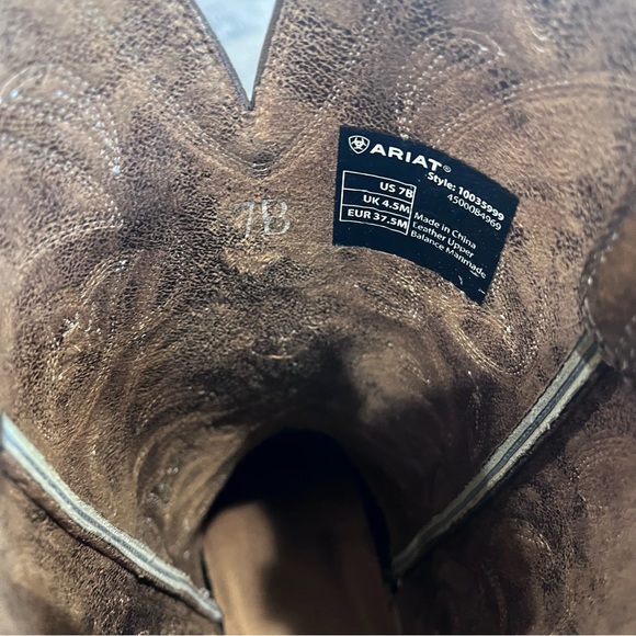 Ariat Heritage Western Women’s 7B |Brown| 11” Western Boots - Picture 3 of 14